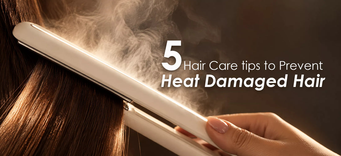 5 Hair Care Tips to Prevent Heat-Damaged Hair