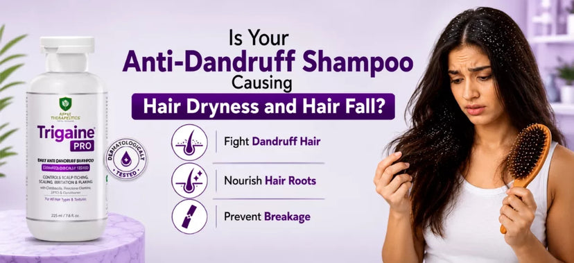 Is Your Anti-Dandruff Shampoo Causing Hair Dryness and Hair Fall?