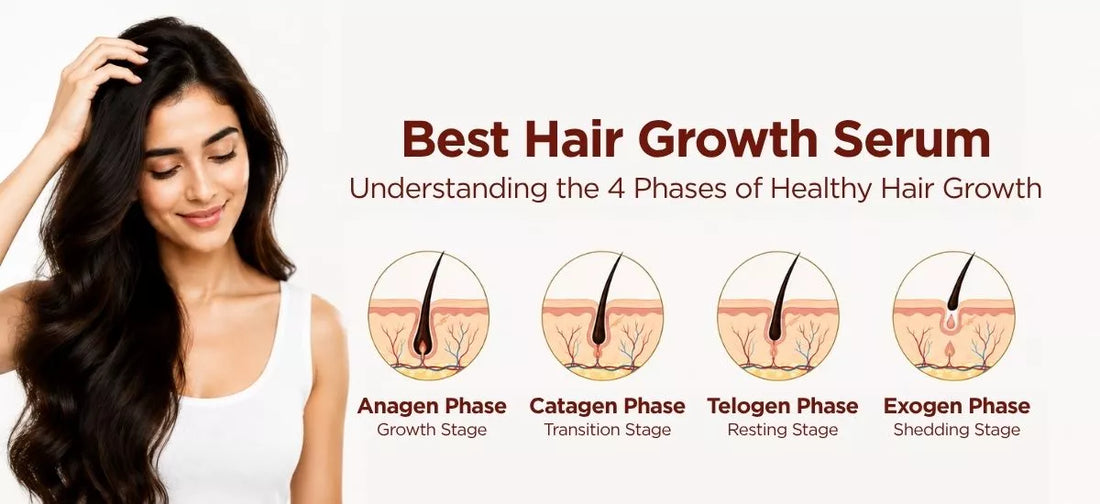 Best Hair Growth Serum: Understanding the 4 Phases of Healthy Hair Growth