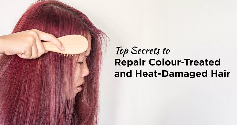 Top Secrets to Repair Colour-Treated and Heat-Damaged Hair