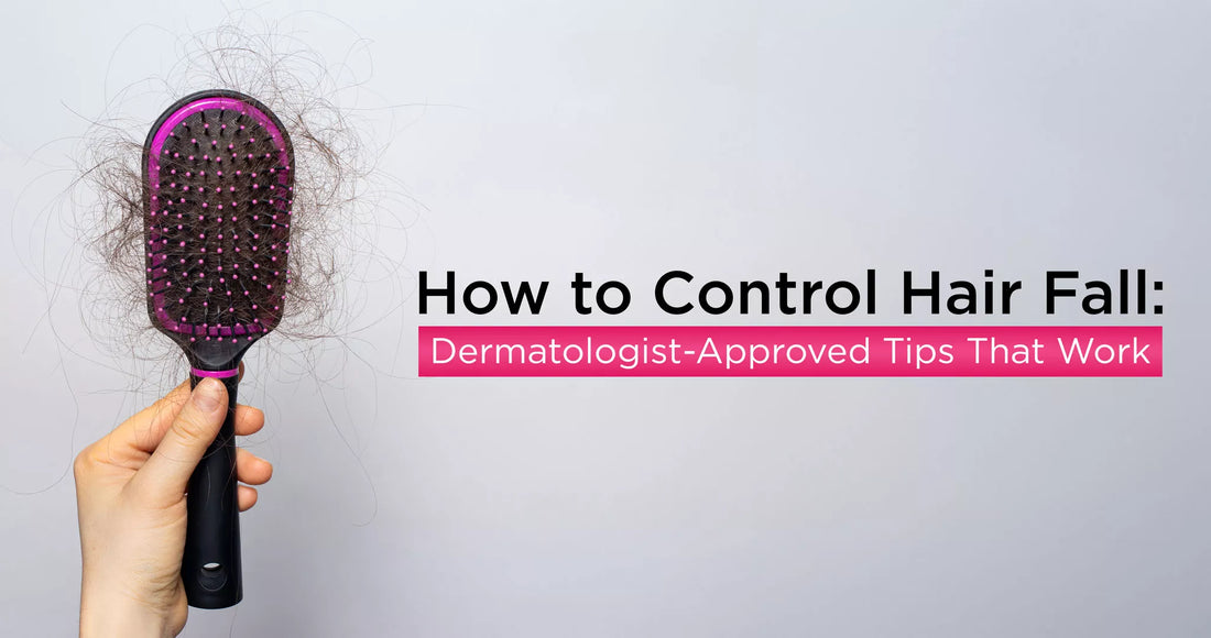 How to Control Hair Fall: Dermatologist-Approved Tips That Work