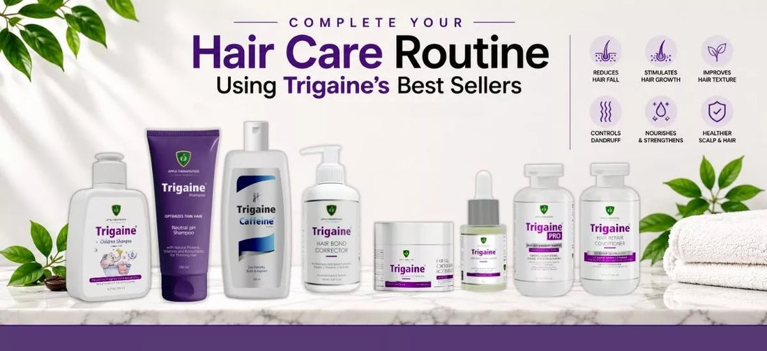 Complete Your Hair Care Routine Using Trigaine’s Best Sellers