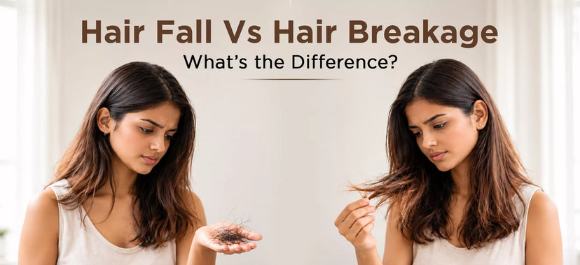 Hair Fall vs Hair Breakage: What’s the Difference?