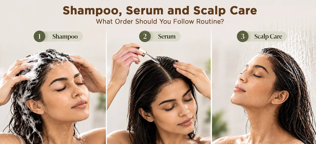 Shampoo, Serum and Scalp Care: What Order Should You Follow Routine?