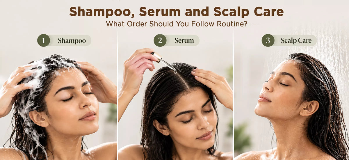 Shampoo, Serum and Scalp Care: What Order Should You Follow Routine?
