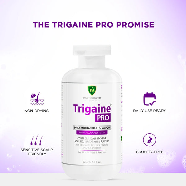 TRIGAINE PRO ANTI-DANDRUFF SHAMPOO(225ml) - Trigaine