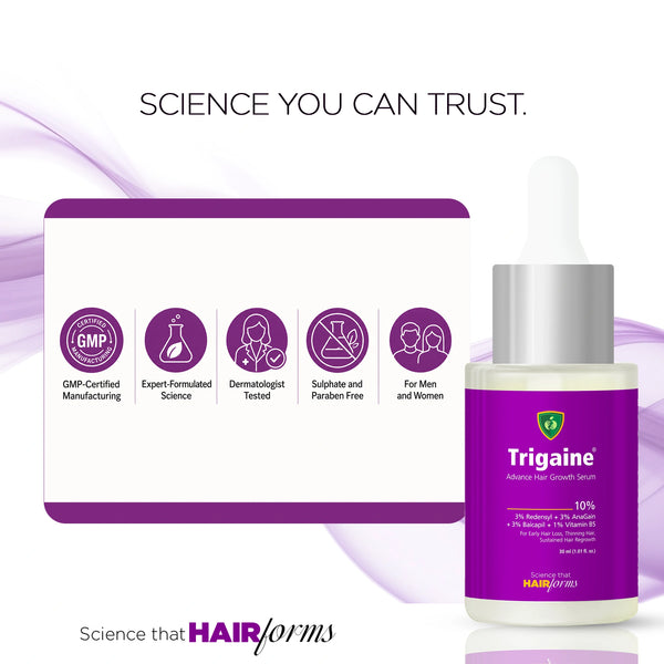 Trigaine Advance Hair Growth Serum | Reduces Hair Fall & Regrowth