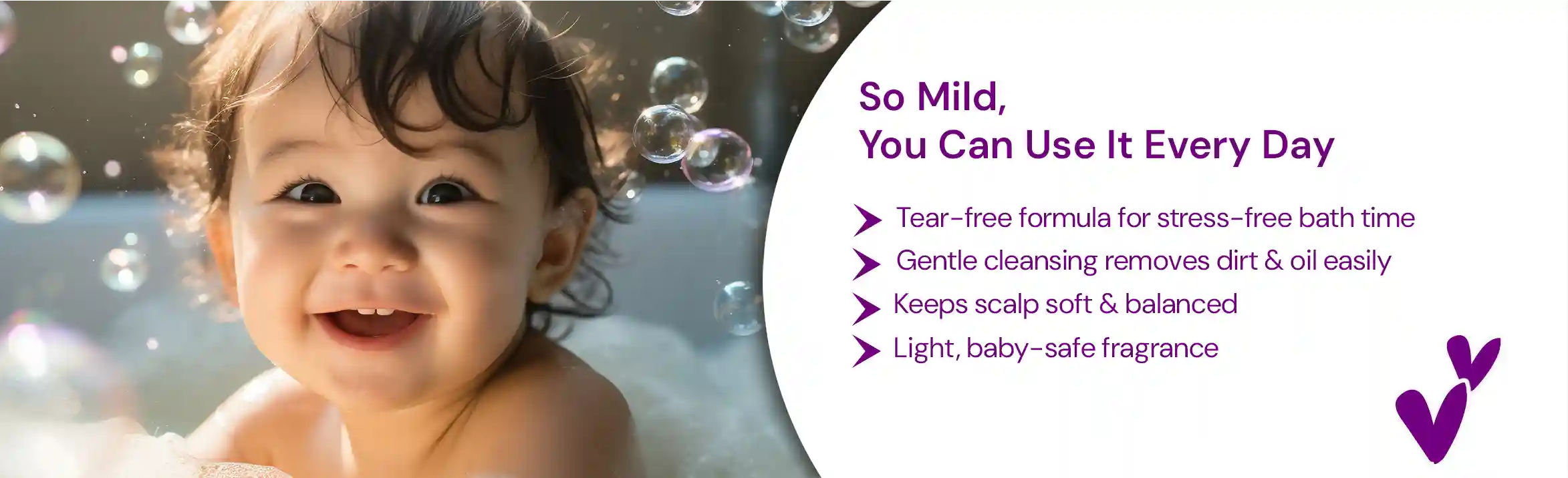 extra mild daily use baby shampoo