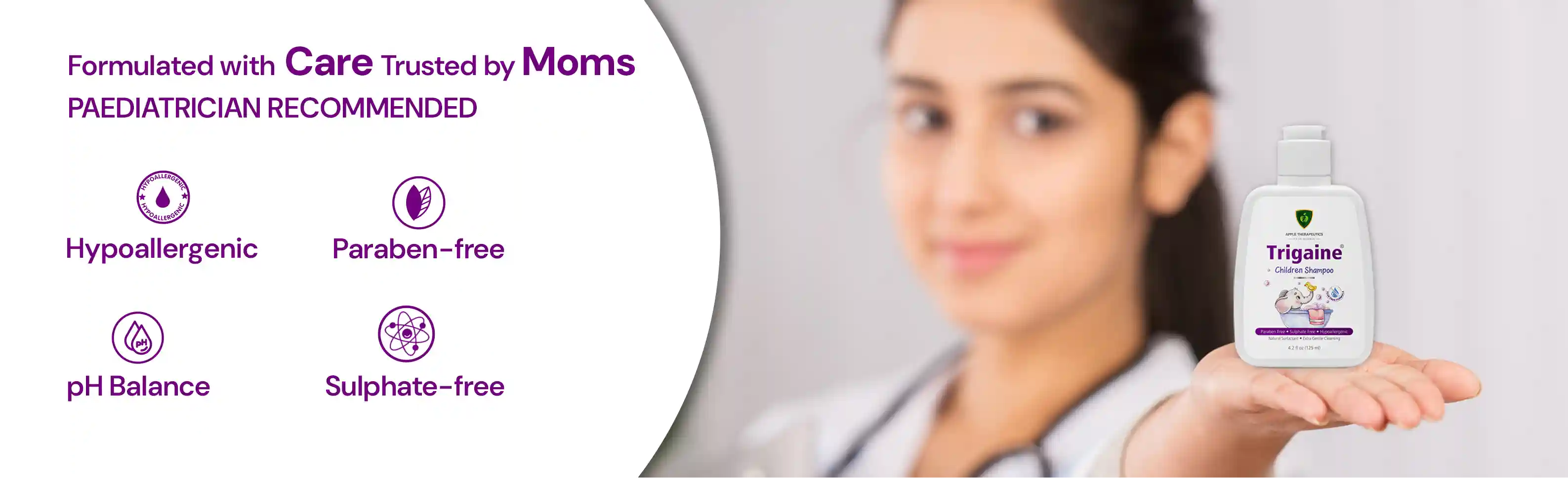 pediatrician recommended baby shampoo