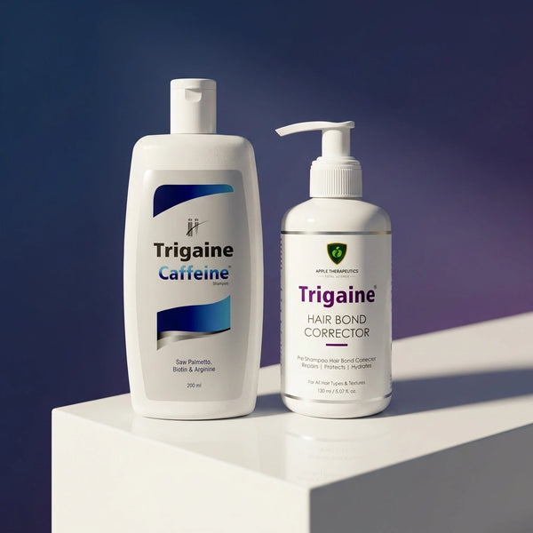 Trigaine Hair Strengthening Combo | Caffeine Anti-Hair Fall Shampoo (200 ml) + Hair Bond Corrector
