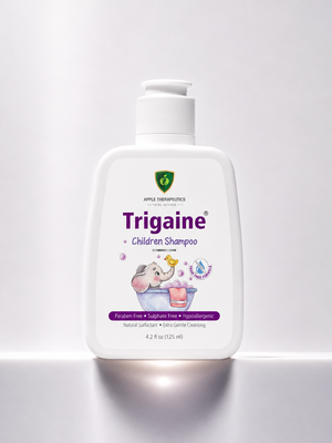Trigaine Tear-Free Kids Shampoo | Gentle Dermatologist-Recommended Daily Wash for Babies & Toddlers, 125ml