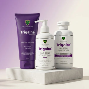 Trigaine Intensive Hair Repair Combo | pH Shampoo + Hair Bond Corrector + Hair Repair Conditioner