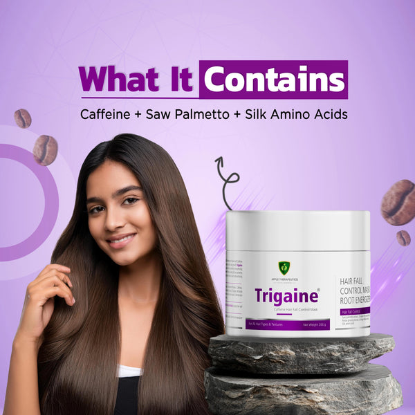 TRIGAINE CAFFEINE HAIR FALL CONTROL MASK 200G