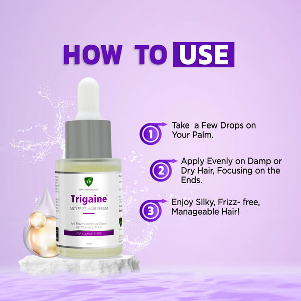 TRIGAINE ANTI-FRIZZ HAIR SERUM 30 ML