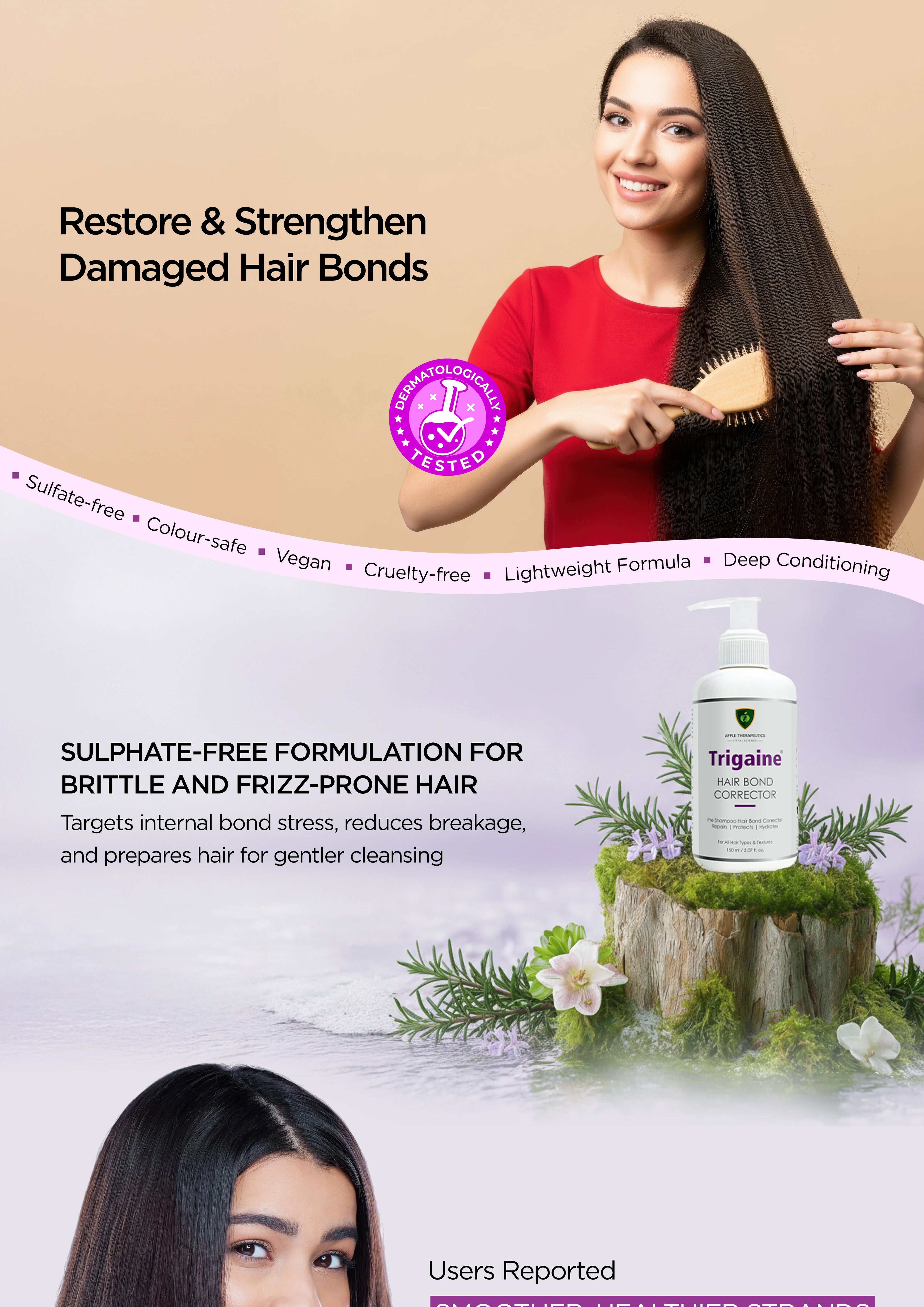 Trigaine damage hair bond