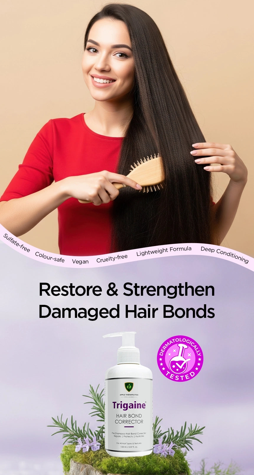 Trigaine damage Hair bond