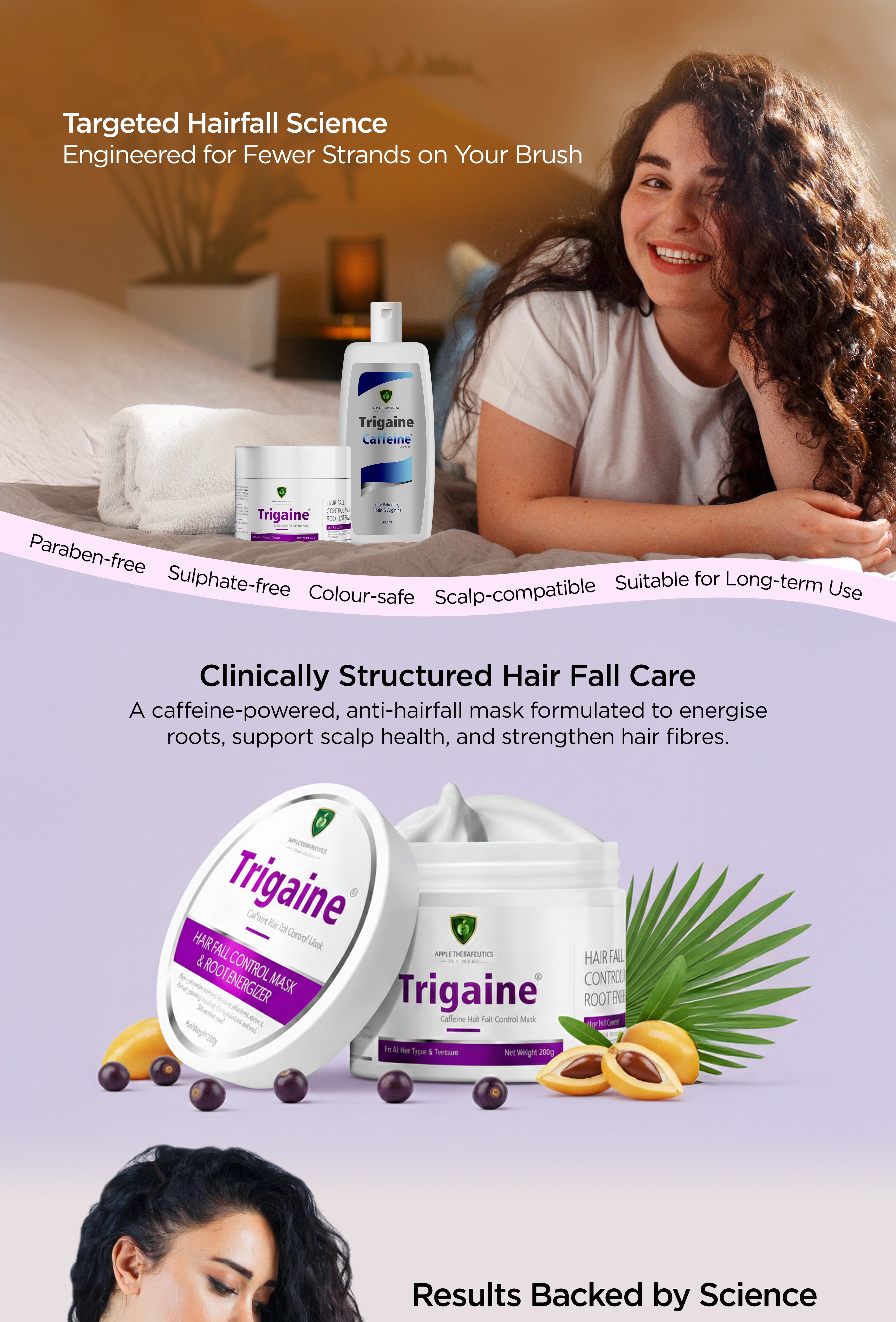 Trigaine anti-hairfall