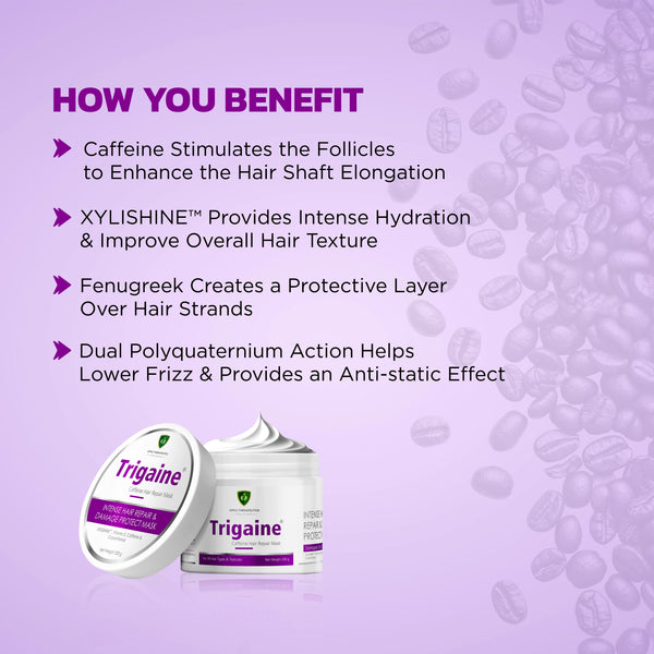 TRIGAINE CAFFEINE HAIR REPAIR MASK