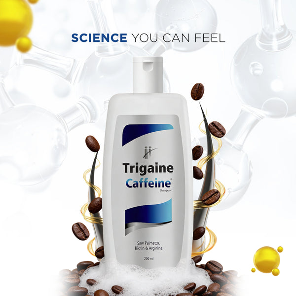 CAFFEINE SHAMPOO FOR HAIR FALL CONTROL - Trigaine
