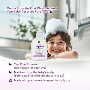 tea free baby shampoo