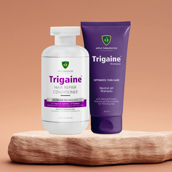 Trigaine Complete Repair Routine - pH Shampoo, Hair Repair Mask, and Repair Conditioner