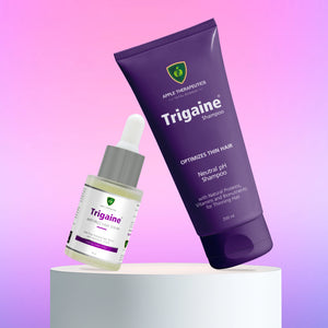 pH BALANCE & FRIZZ CONTROL COMBO | NEUTRAL pH SHAMPOO 200ML + ANTI-FRIZZ HAIR SERUM 30ML - Trigaine