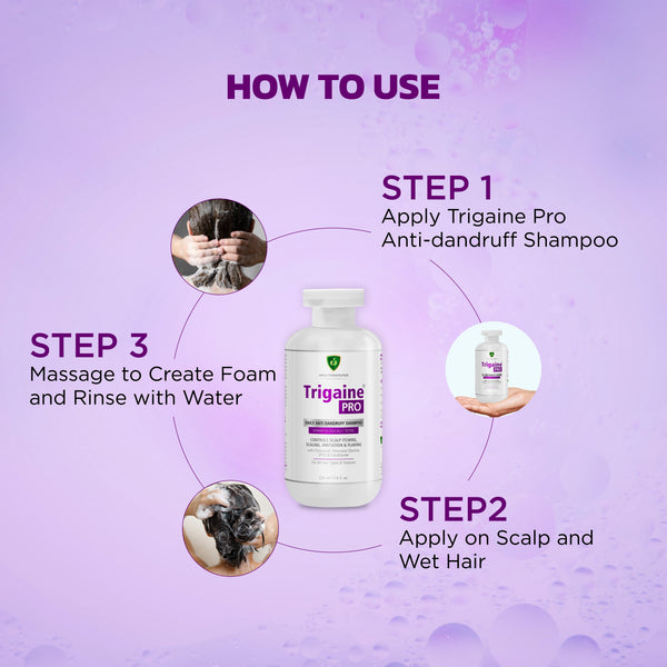 TRIGAINE PRO ANTI-DANDRUFF SHAMPOO 225 ML