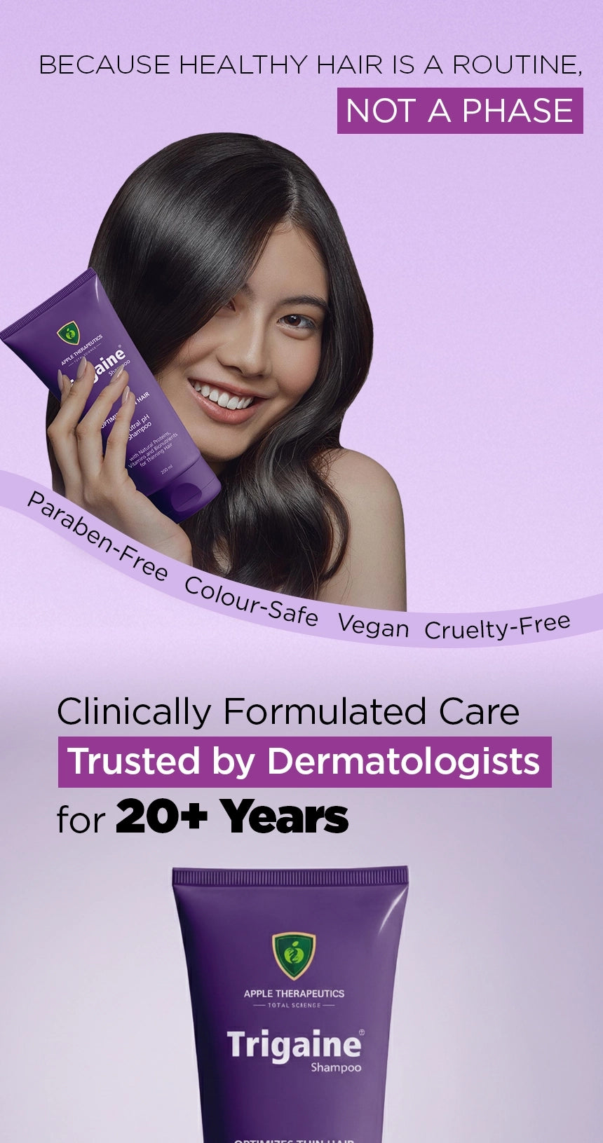 Trigaine hair care Neutral pH Shampoo