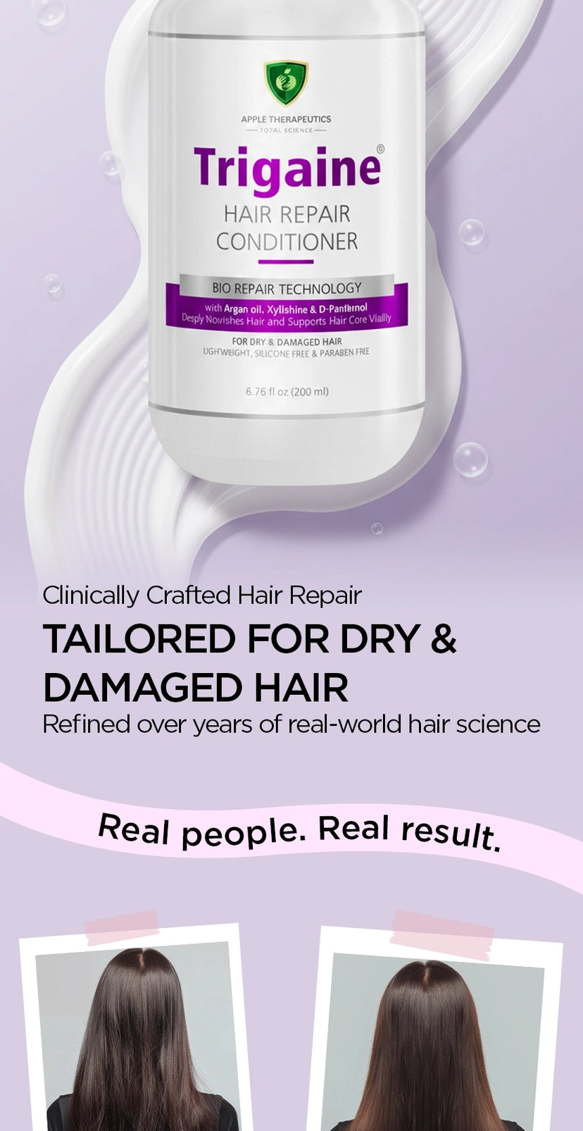 hair conditioner for dry and damaged hair