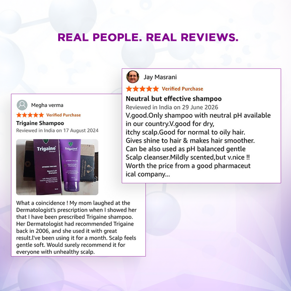 Trigaine Neutral pH Shampoo | Gentle Daily Cleanse for All Hair Types