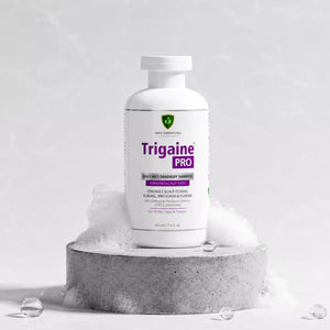 Trigaine PRO Anti-Dandruff Shampoo for Itchy Scalp & Flakes | Men & Women | 225ml