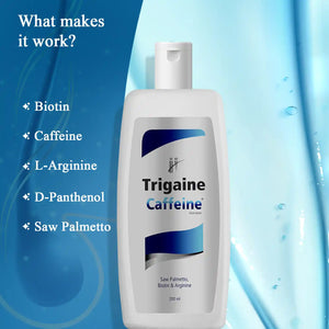TRIGAINE CAFFEINE SHAMPOO | HAIR FALL CONTROL SHAMPOO