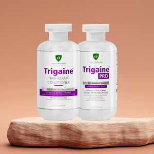 HAIR REPAIR COMBO | DANDRUFF CONTROL SHAMPOO(225ml) + BIO REPAIR CONDITIONER(200ml) - Trigaine